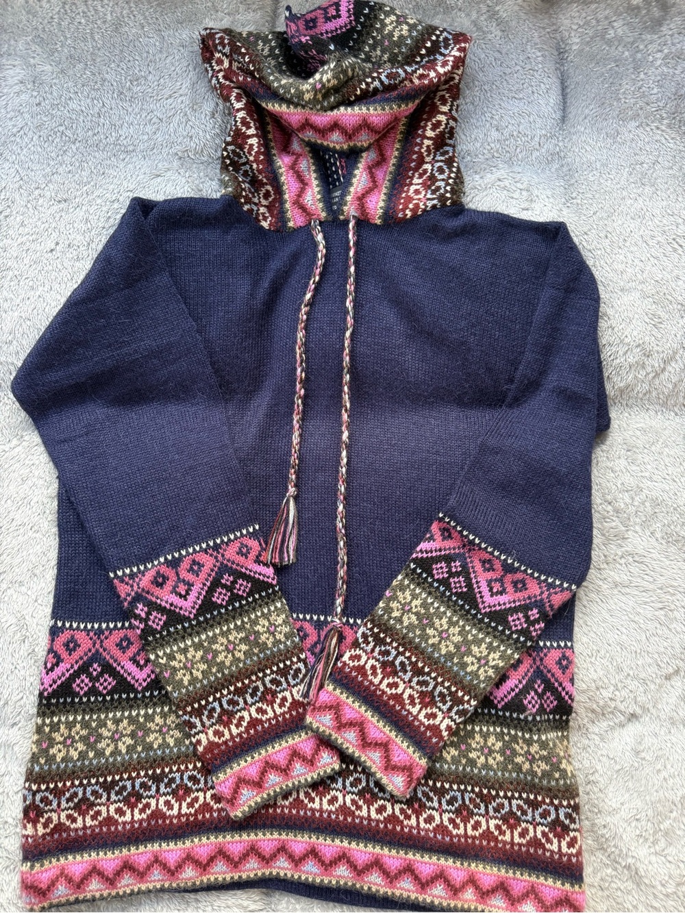 Alpaca handmade sweater